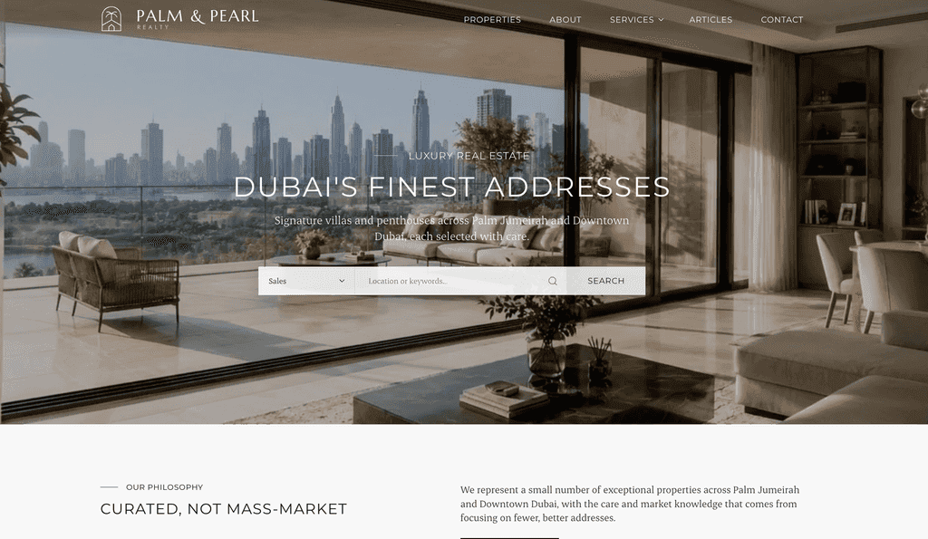 Palm & Pearl Realty