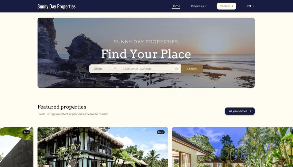 Sunny Day Properties