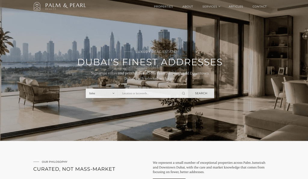 Palm & Pearl Realty
